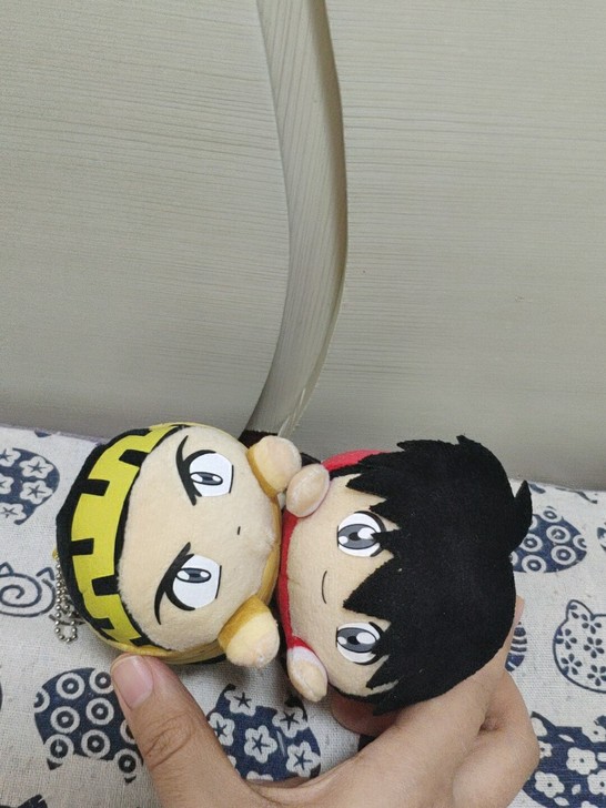 福星小子 乱码二分之一 趴趴毛绒公仔挂件