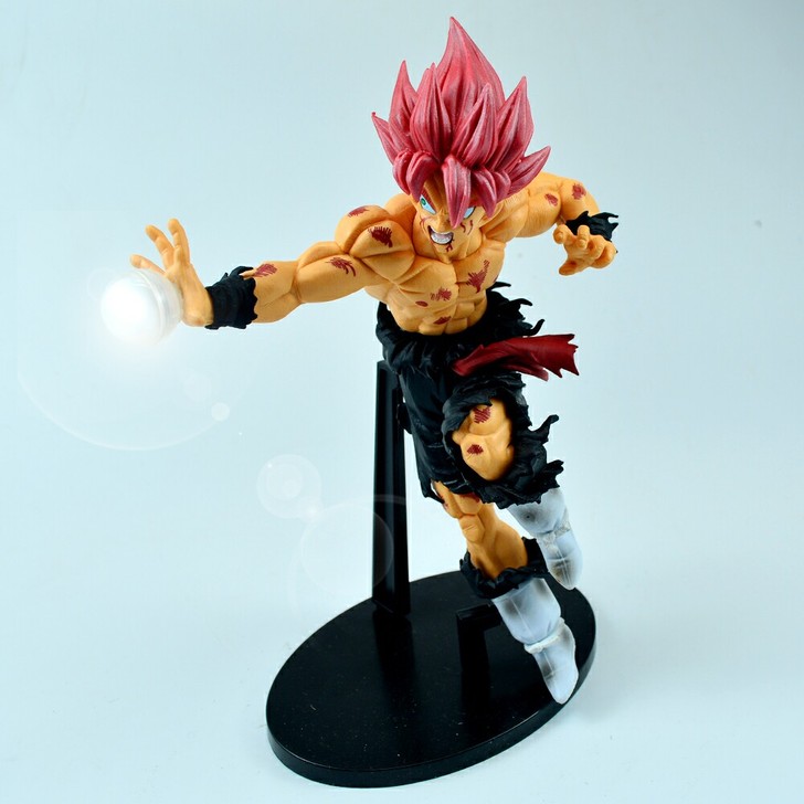 二次元动漫七龙珠天下武道会造型红发孙悟空带...