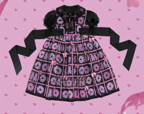 【六一现货掉落】瑞本兔黑粉色/情人节限定#...
