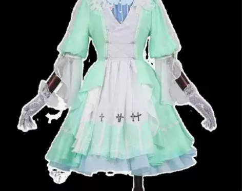 多肉君洛丽塔假发连衣裙王者荣耀孙尚香cos...