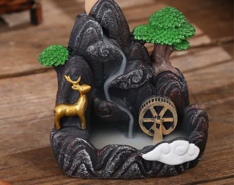 【特价送香炉】倒流香塔香檀香室内卧室香薰炉...