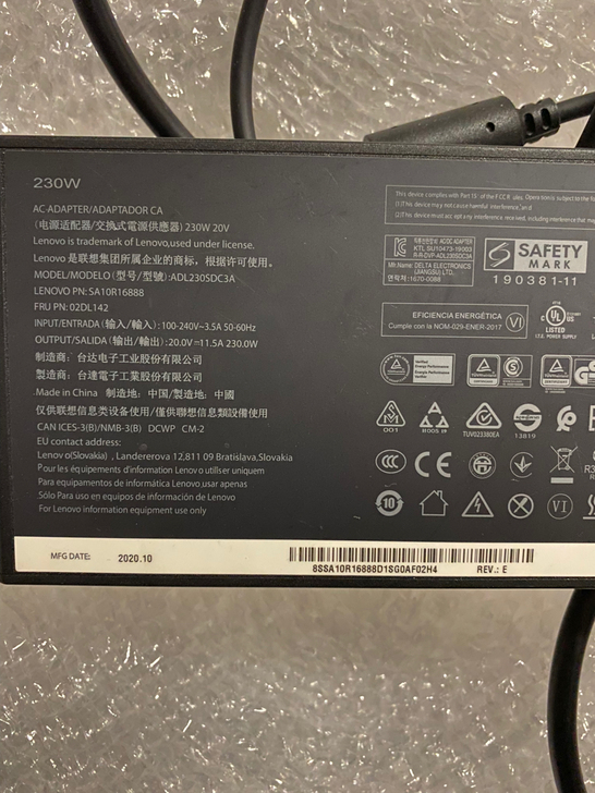Lenovo联想原装方口带针拯救者Y700...