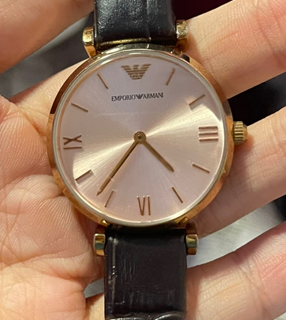阿玛尼手表，原价1978，急出，可小刀