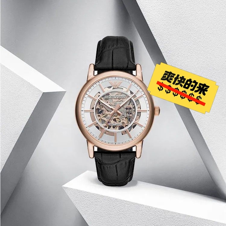 阿玛尼手表 黑武士,仓库便宜转给有缘人!