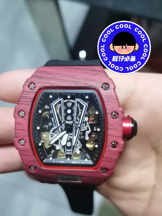 闲置男士机械腕表，没戴，有包装，不包邮