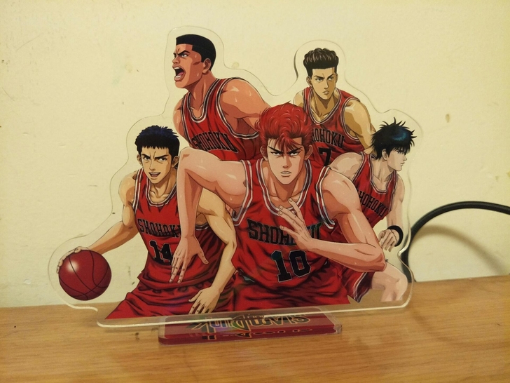 出灌篮高手樱木花道流川枫全体立牌。