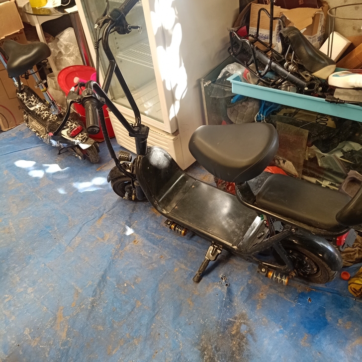 典鸽小电动，24伏，基本全新跑二十里地