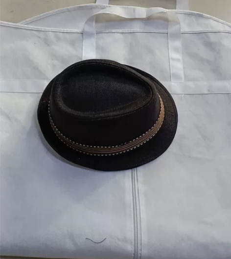 帆布礼帽，头围52公分，35包邮到家 感兴...