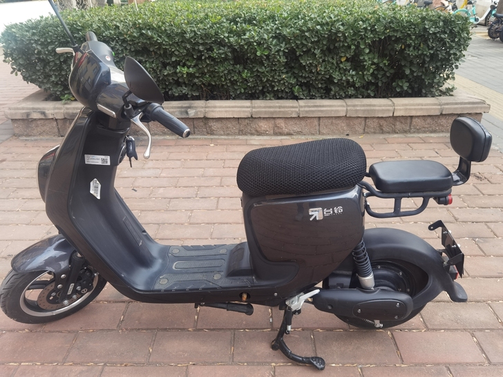 台铃电动车，48V20A电池 九成新白牌可...