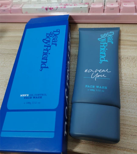 亲爱男友补水保湿洁面乳男士洗面奶控油祛痘除...