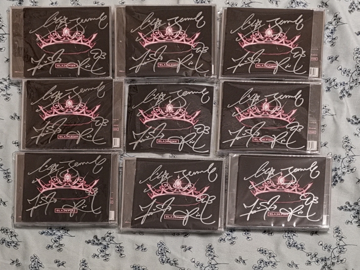 BLACKPINK 团签 歌词本 现货