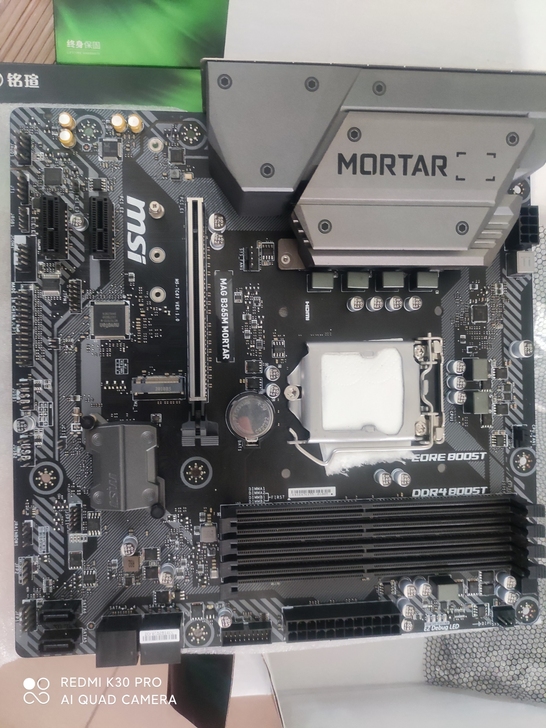 自家用微星主板 MSI B365M迫击炮，...