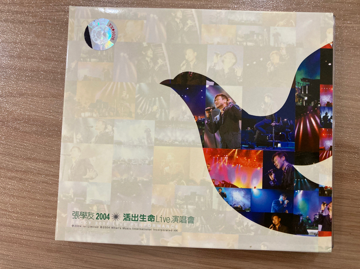 正版张学友 2004 活出生命演唱会Liv...