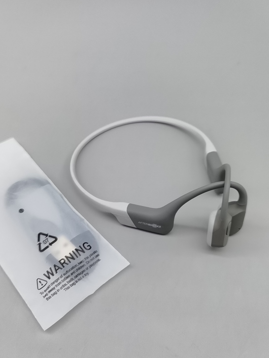韶音as800白灰色骨传导耳机闲置正品