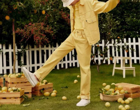 Levis李维斯FRESH系列直筒501牛...