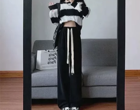 工厂倒闭,亏本甩卖,加绒加厚vibe风抽绳...