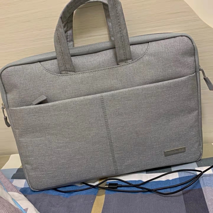 【捡漏】手提电脑包男女14寸笔记本适用苹果...