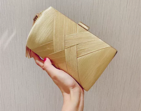 女士小挎包，韩版百搭仙女小众链条包宴会礼服...