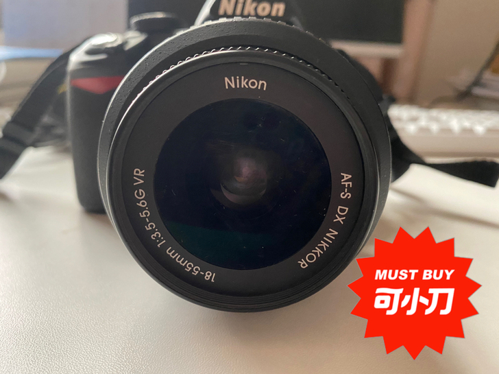 闲置单反,尼康D3100,没有任何问题,买...