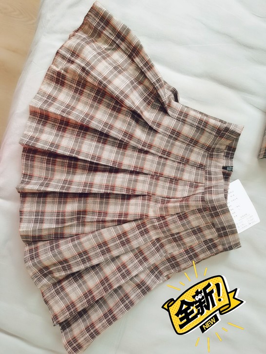 格子裙,ins风,全新S码,给需要的妹子