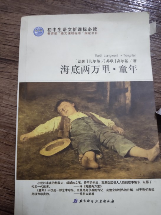 学校当初要求买的，一整套，初中必读书，中考...