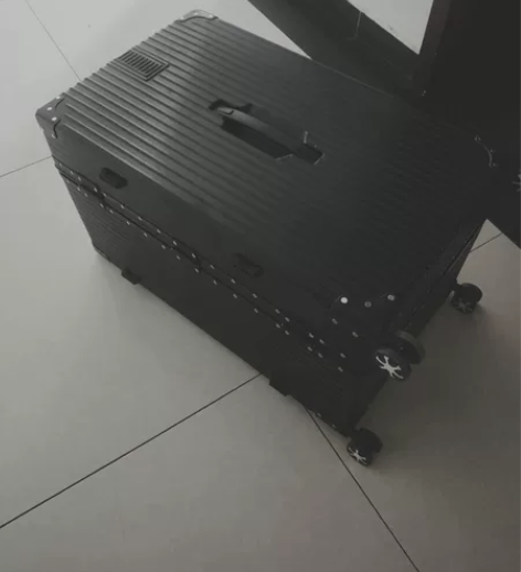 行李箱女学生韩版超大容量铝框拉杆箱旅行箱男...