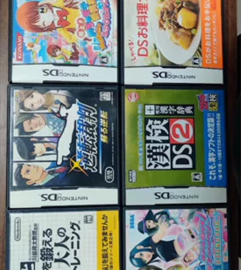 3ds（22个）和nds（78个）正版游戏...