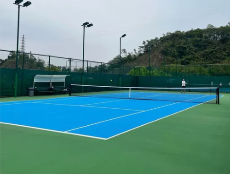 坂田星河world星动力网球场网球私教课1...