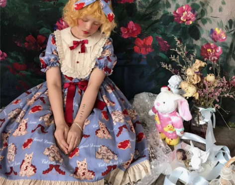 Babyblue婴儿蓝家的洛丽塔 心愿猫o...