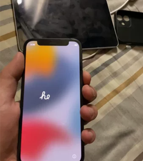 苹果12mini ，国行原装黑色256，无...