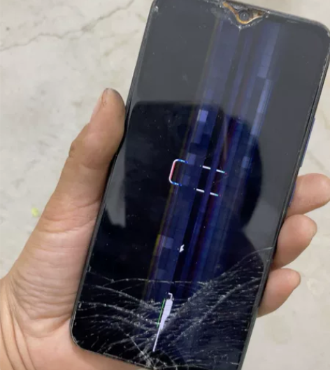 vivo y3s成色如图 屏幕碎了 主板包...