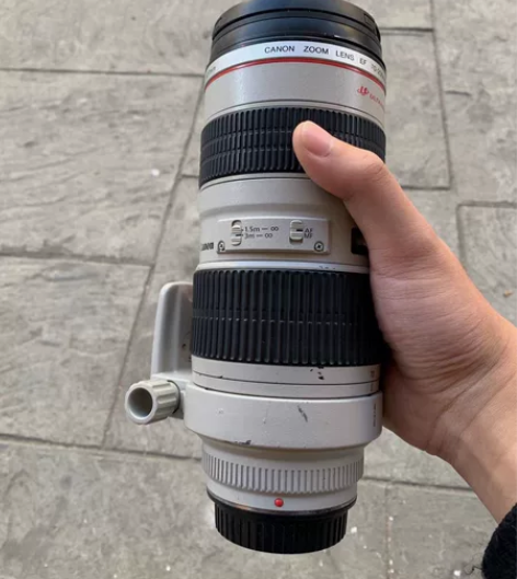 自用 F2.8 不带防抖  成色如下 镜头...