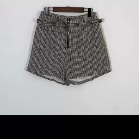 短裤女时尚气质百搭2021秋季新款韩版复古...