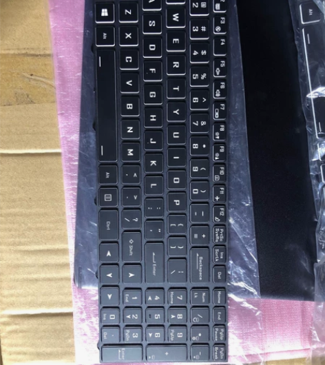 全新神舟战神Z8 蓝天18H9键盘，无背光...