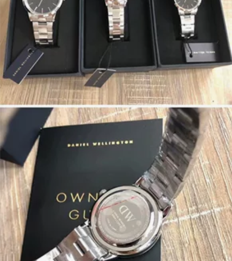DW手表（专柜货 有发票防伪码包装盒礼品袋...