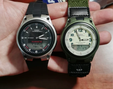 10年电池日本卡西欧10气压游泳防水运动手...