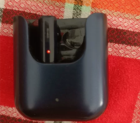 QCY T12S无线蓝牙耳机充电仓,左耳耳...