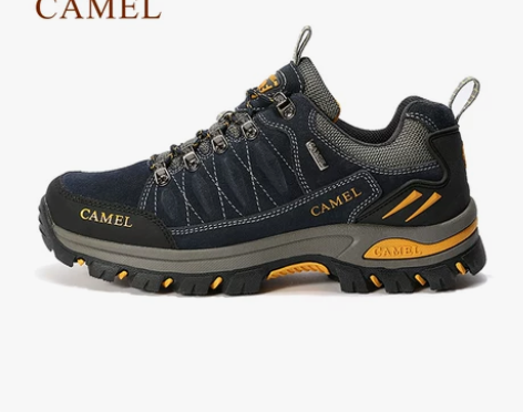 骆驼鞋 运动鞋户外登山鞋男士秋冬防滑耐磨牛...