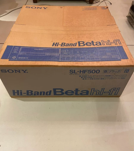 全新未拆封索尼HIFI录像机 全新未拆封索...