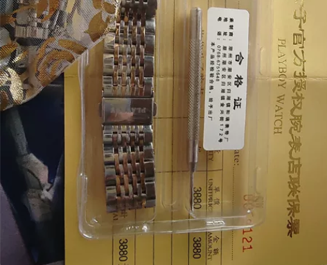 花花公子手表原装金属表带，表带表带，不是表...