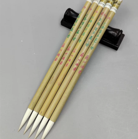 苏州金亭湖笔加制长锋宿羊毫小楷 苏州金亭湖...