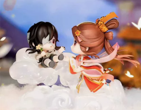 【正版现货】天官赐福神武惊鸿Q版手办谢怜红...