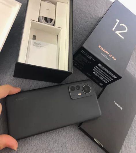 小米12pro 黑色 8+128G 机器全...