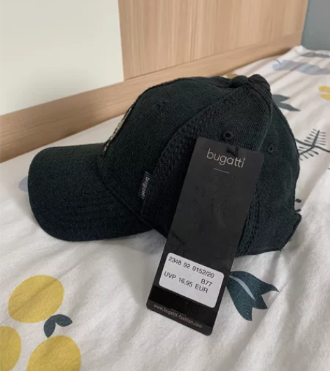 Bugatti布加迪六片帽棒球帽鸭舌帽成人...
