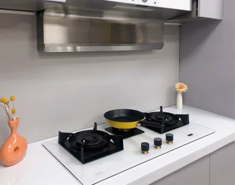 老公拦着也要买的大吸力白色油烟机!