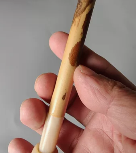 精品红湘妃纯紫毫毛笔 精选福建武夷山红湘妃...