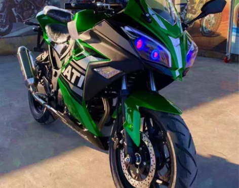 二手进口川崎小忍者跑车h2雅马哈r35双缸...