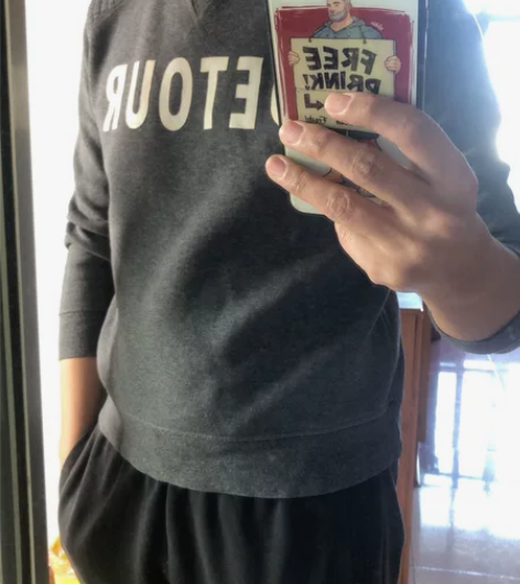 horwind热风套头男士卫衣M码 胖了穿...