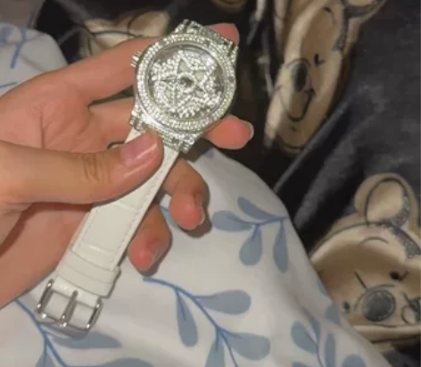 Davena蒂玮娜五芒星时来运转手表女镂空...