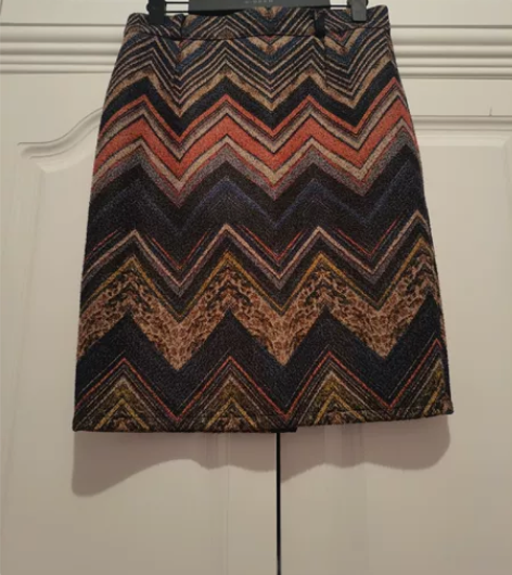 95新，呢子半身裙，L码，后侧有拉链，民族...